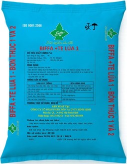 PHÂN BÓN NPK CAO CẤP BIFFA + TE LÚA 1 20 – 15 – 7 - Ảnh 2