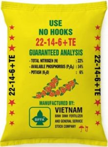 PHÂN BÓN HỖN HỢP NPK BIFFA 22-14-6+TE