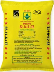 PHÂN BÓN HỖN HỢP NPK BIFFA 22-14-6+TE