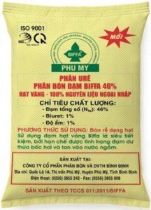 PHÂN URÊ PHÂN BÓN ĐẠM BIFFA 46 % HẠT VÀNG